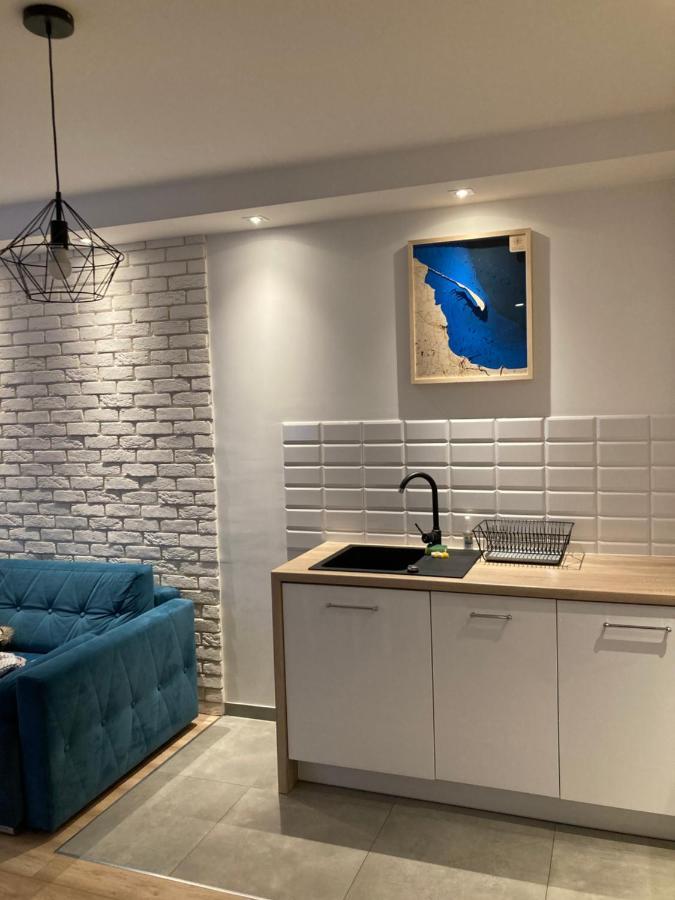 Blue Apartment In Vibrant Heart Of Гдиня Екстериор снимка
